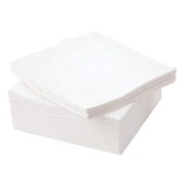 SERVIETTES WHITE 300 X 300 SINGLE PLY 200PKT VALUE