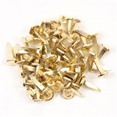 FASTENER PAPER 13MM BRASS PLATED  200