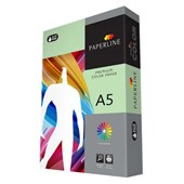 PAPERLINE COLOURS A5 COPY PAPER 80GSM GREEN PACK 500 SHEETS
