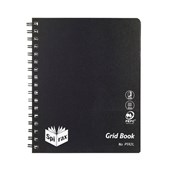 SPIRAX P592G GRID BOOK PP SPIRAL BOUND 222 X 178MM 240 PAGES