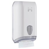MPH INTERLEAVE TOILET TISSUE DISPENSER 700 SHEET CAPACITY WHITE