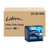 LIBRA ULTRA THIN REGULAR PAD WITH WINGS CASE OF 84 PADS