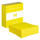 MPH ANTIBACTERIAL TEXTILE WIPES YELLOW 400MM X 400MM 140GSM PACK 10