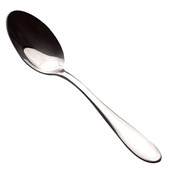 CUTLERY DESERT SPOON STAINLESS STEEL PACK 12