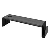 DEFLECTO OFFICE DESK SHELF BLACK