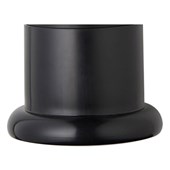 MPH SANITARY POD BIN CLASSIC FLOOR STAND BLACK ANTI SLIP DESIGN