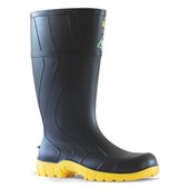 BATA SAFEMATE GUMBOOTS BLACKYELLOW  SPECIFY SIZE