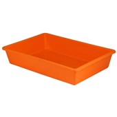 TAURUS TRAY TOTE SMALL 397X270X75MM ORANGE