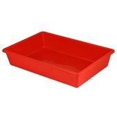 TAURUS TRAY TOTE SMALL 397X270X75MM RED