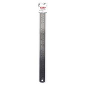 KENT RULER STAINLESS STEEL IMPERIALMETRIC 300MM