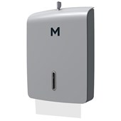 MPH TALL SLIMFOLD TOWEL DISPENSER 600 SHEET CAPACITY SILVER