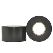 TAPE S34 PVC 48MM X 30M BLACK PREMIUM PVC RUBBER POLY FILM JOINING TAPE 24