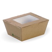 BIOBOARD LARGE LUNCH BOX WITH WINDOW 197X140X64 CTN200