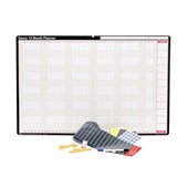 SASCO 12 MONTH PERPETUAL PLANNER 910MM X 605MM