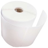 BLANK LABELS  DIRECT TRANSFER  NTC PERM  26MM CORE  PERFORATED 105MM X 110MM  500 PER ROLL