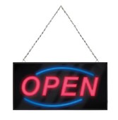 QUARTET LED BOARD OPEN SIGN