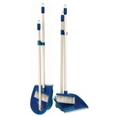 BRUSH AND DUSTPAN SET UPRIGHT RAVEN