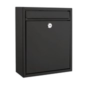 SANDLEFORD BLACK NAPOLI WALL MOUNT LETTERBOX