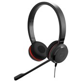 JABRA EVOLVE 30 II HEADSET  STEREO  WIRED  OVERTHEHEAD  ENDS AT 35MM JACK  NO USB