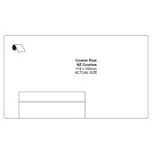 CUSTOM LABEL NZ COURIERS  COURIER POST 100 X 174MM 330 PER ROLL