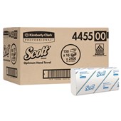 HAND TOWEL SCOTT OPTIMUM 4455 LARGE 24CM X 24CM PACK OF 150