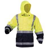 JACKET WET WEATHER  BISON STAMINA 5 IN 1 COMBO YELLOW TTMCW SPECIFY SIZE