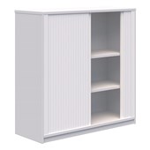 RAPID TAMBOUR 1200HX1600W CLASSIC OAK WHITE DOORS LOCKING