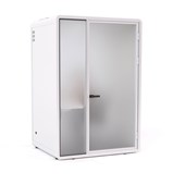 HAVEN QUIET BOOTH POD FOCUS SWITCH FROSTED GLASS WHITE