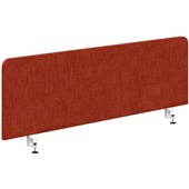 EDGE DESK SCREEN 1500WX480H KEYLARGO PAPRIKA