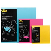 POSTIT BP22B BIG PAD 559 X 559MM ELECTRIC BLUE