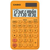 CASIO HANDHELD CALCULATOR SL310UC 10 DIGIT ORANGE