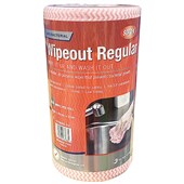 PACIFIC SX6142 SORBX WIPEOUT CLEANING CLOTH ANTIBACTERIAL W300 X L65M ROLL PINK 144 SHEETS