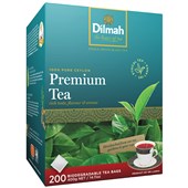 DILMAH TEA BAGS PREMIUM REGULAR TAGLESS BOX 200