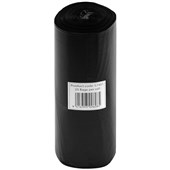 COVERIS RUBBISH BAG 120L 44 GALLON W900 X L1350MM BLACK ROLL 25