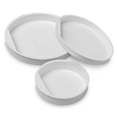 MAILING TUBE END CAP DIA50MM WHITE