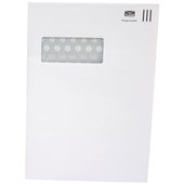 C4 E31 ENVELOPE POSTAGE INCLUDED WINDOW SELF SEAL W324 X L229MM WHITE BOX 250