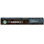 STARBUCKS COFFEE PODS ESPRESSO ROAST BOX 10