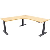 ZEALAND ELECTRIC WORKSTATION W1500 X W1500 X D700 X H6501250MM TAWA TOP