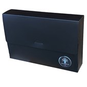 OH SO ECO FOOLSCAP DATACASE 75MM BLACK