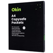 OKIN COPYSAFE POCKETS A4 PACK 100