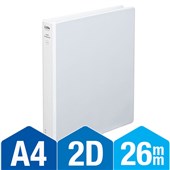 ICON INSERT BINDER A4 26MM 2D WHITE