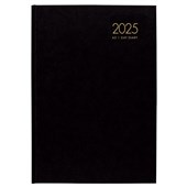 COLLINS DIARY WINDSOR A51 BLACK DAY PER PAGE ODD YEAR