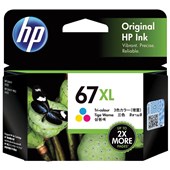 HP 67XL INK CARTRIDGE TRICOLOUR