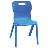 SYLEX TITAN CHAIR 350MM HIGH BLUE