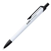 ICON TRIANGULAR BARREL BALLPOINT PEN MEDIUM BLACK