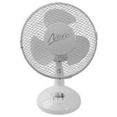 NERO DESK FAN 23CM WHITE