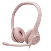 LOGITECH H390 USB DIGITAL HEADSET ROSE