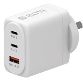 MOKI GAN WALL CHARGER 65W WHITE