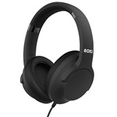 MOKI CONNECT HEADPHONES WITH MICROPHONE AND CONTROL BLACK