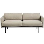 EDEN LEO 2 SEATER SOFA NATURAL OATMEAL
